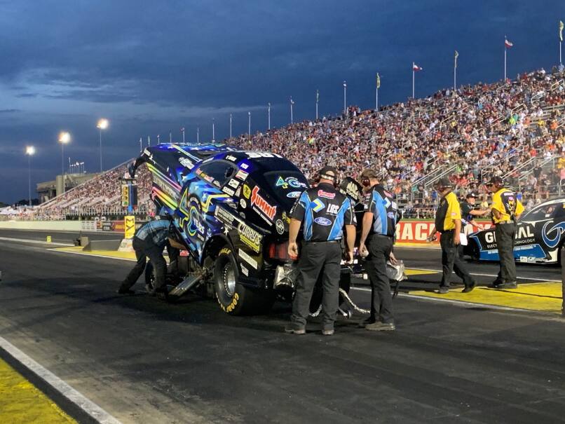 Tim Wilkerson qualified 11th before falling in the first round. Tim Wilkerson qualified 11th before falling in the first round.